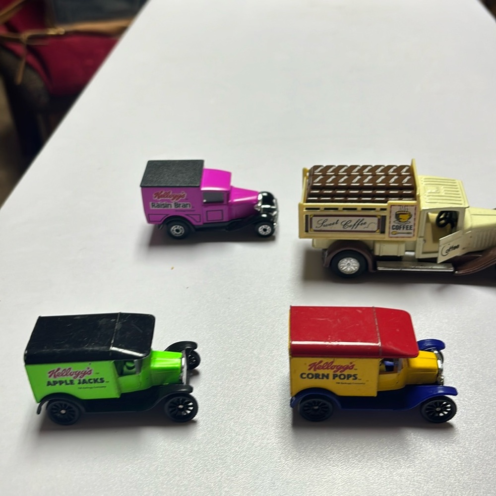 Kellogg’s toy trucks